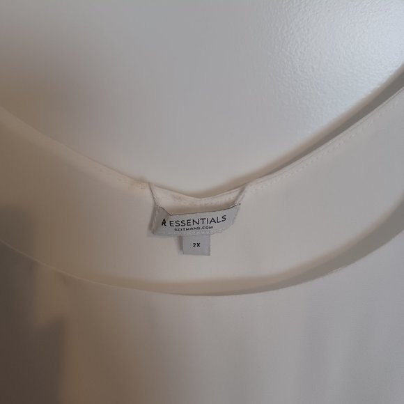 Sleeveless blouse, R Essentials - Picture 2 of 2
